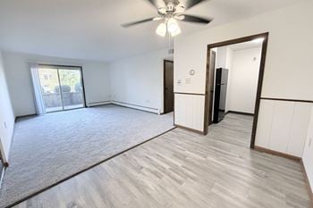 Lvp luxury flooring in select homes